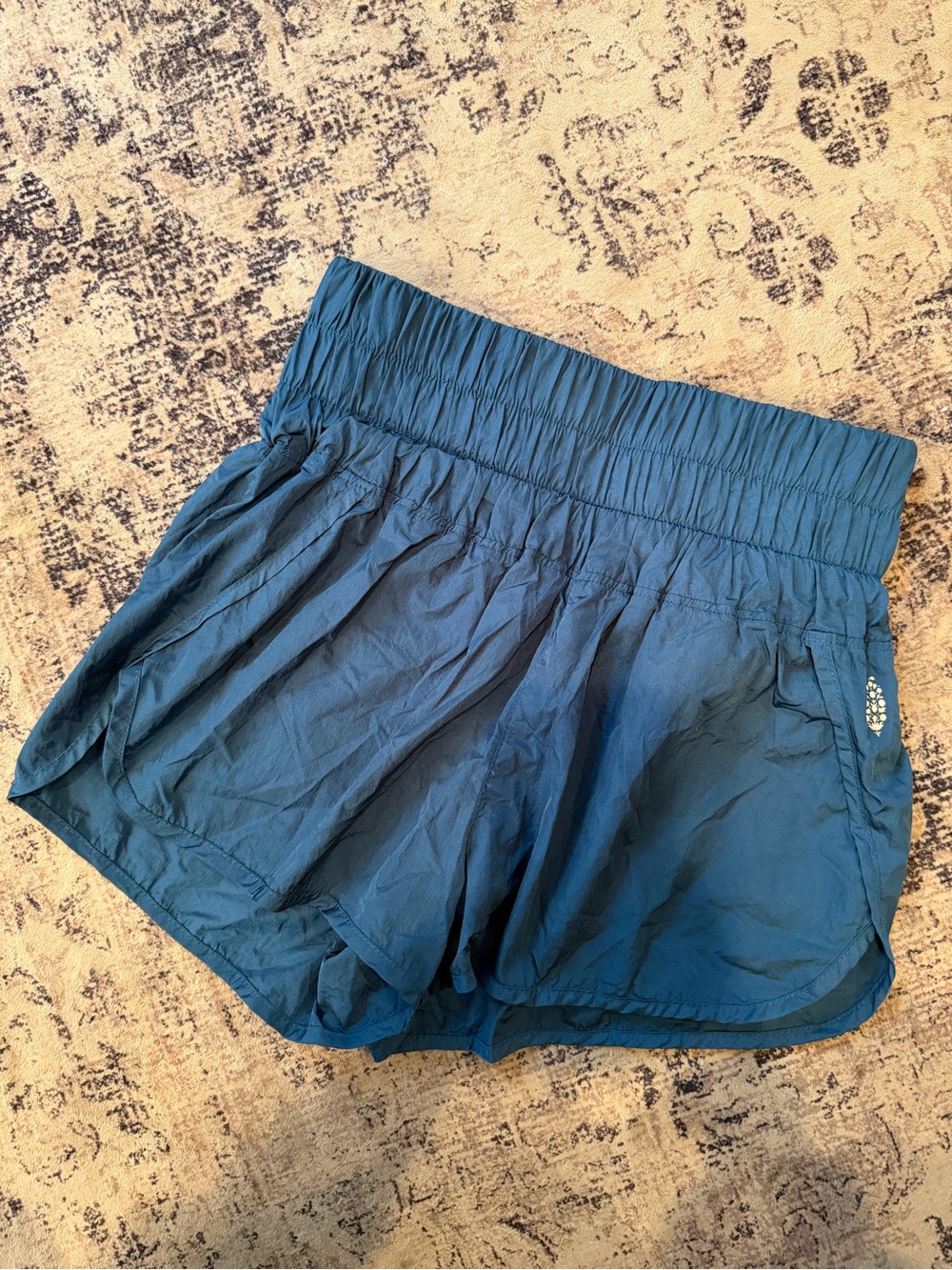 FP Movement by Free People Teal Blue Athletic Shorts